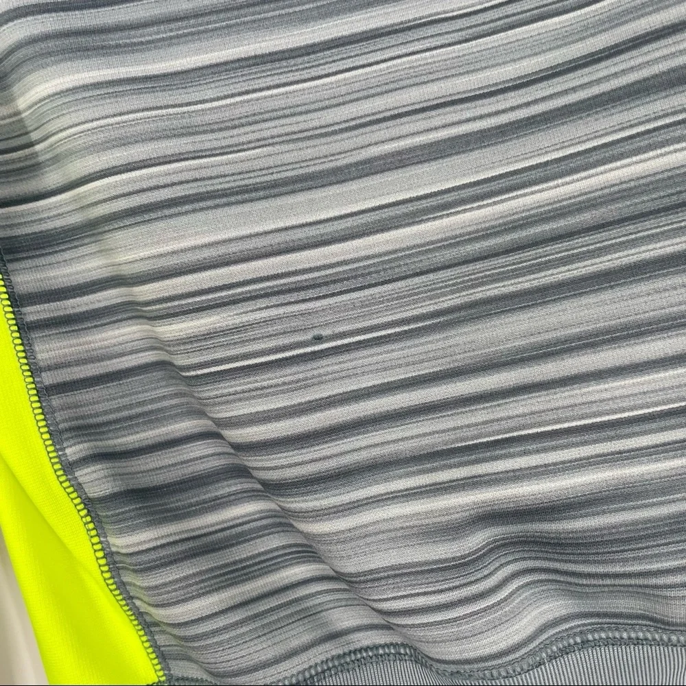 Nike Therma Fit Grey Striped neon Full Zip